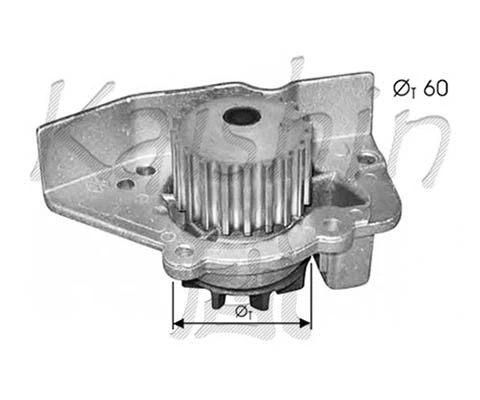 Water Pump, engine cooling (WPK355)