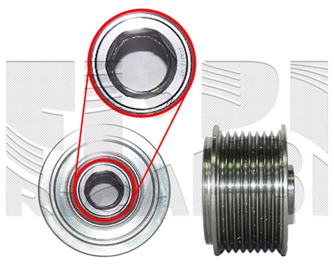 Alternator Freewheel Clutch (FI22210)