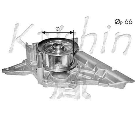 Water Pump, engine cooling (WPK381)