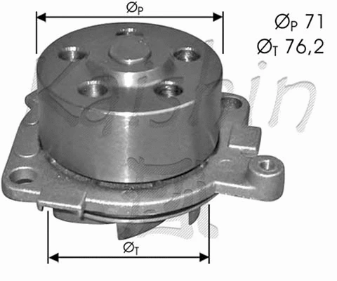Water Pump, engine cooling (WPK405)