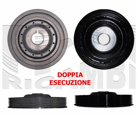 Belt Pulley, crankshaft (FI15840)