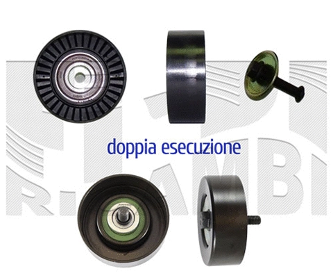 Deflection/Guide Pulley, V-ribbed belt (FI7960)