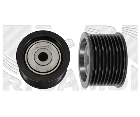 Deflection/Guide Pulley, V-ribbed belt (FI25740)