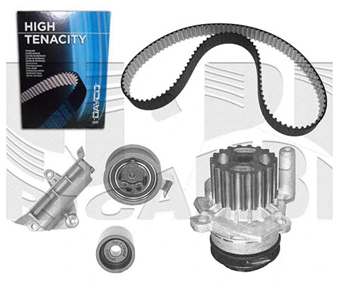 Water Pump & Timing Belt Kit (WKFI233B)