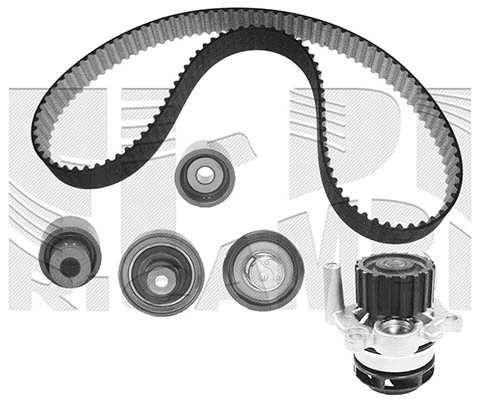 Water Pump & Timing Belt Kit (WKFI091)