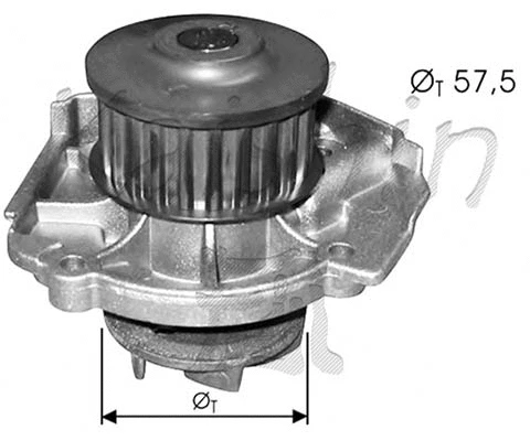 Water Pump, engine cooling (WPK369)