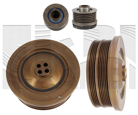 Belt Pulley, crankshaft (FI25940)
