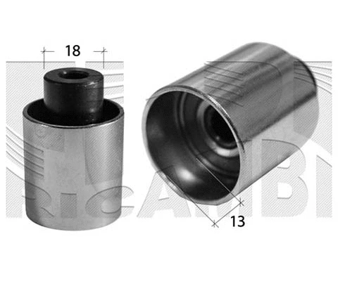 Deflection/Guide Pulley, timing belt (FI12770)