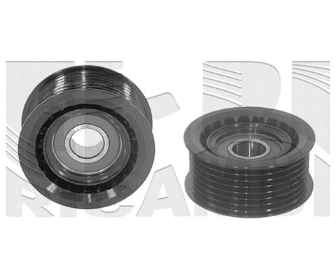 Deflection/Guide Pulley, V-ribbed belt (FI8720)