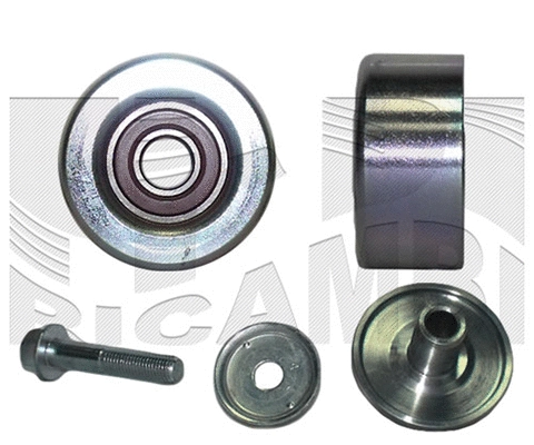 Deflection/Guide Pulley, V-ribbed belt (FI21090)