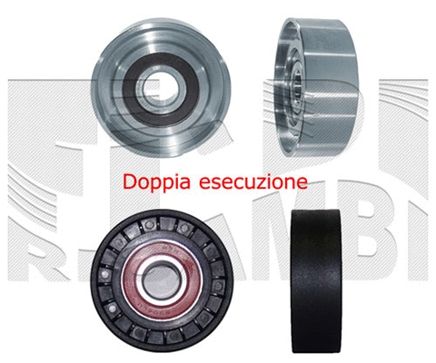 Deflection/Guide Pulley, V-ribbed belt (FI3520)