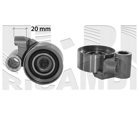 Tensioner Pulley, timing belt (66064)