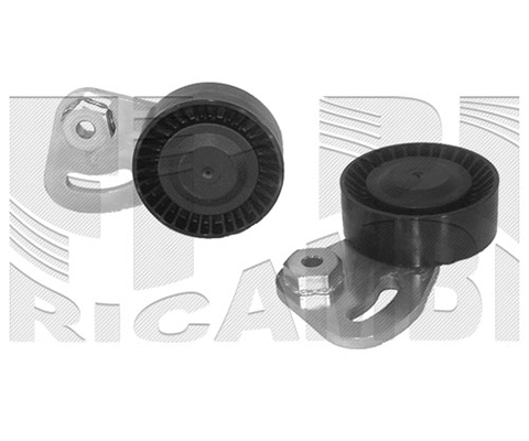 Tensioner Pulley, V-ribbed belt (17463)