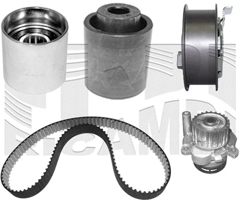 Water Pump & Timing Belt Kit (0615KAW)