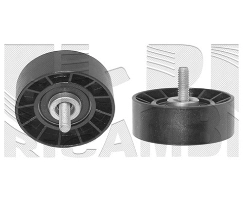 Tensioner Pulley, V-ribbed belt (37365)