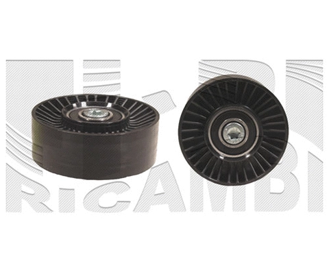 Deflection/Guide Pulley, V-ribbed belt (87597)