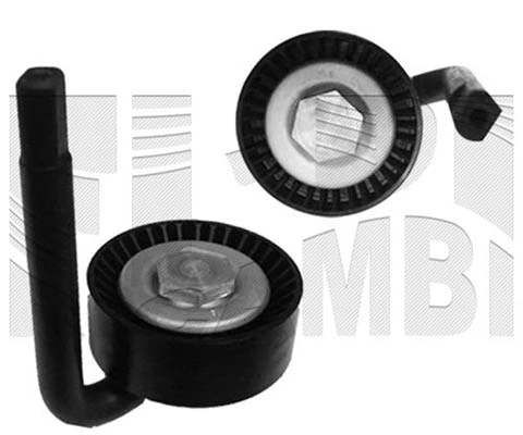 Tensioner Pulley, V-ribbed belt (20864)
