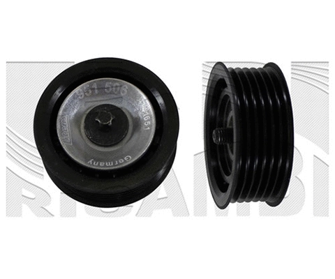 Deflection/Guide Pulley, V-ribbed belt (89232)