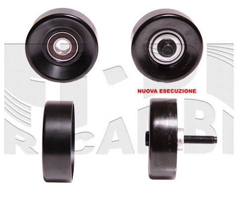 Deflection/Guide Pulley, V-ribbed belt (47664)