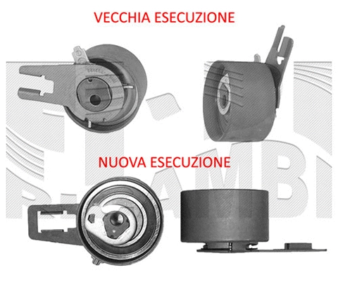 Tensioner Pulley, timing belt (47862)