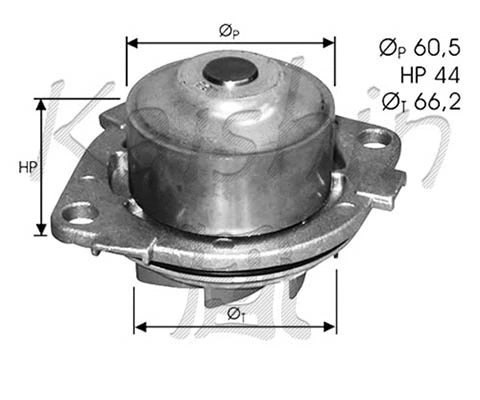 Water Pump, engine cooling (WPC370)