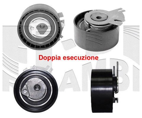 Tensioner Pulley, timing belt (57166)