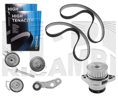 Water Pump & Timing Belt Kit (0237KWWB)