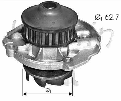 Water Pump, engine cooling (WPC371)