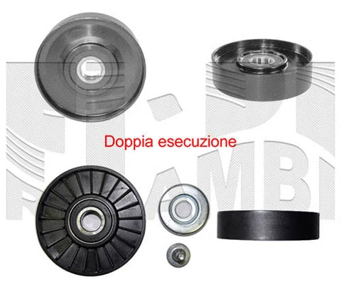 Deflection/Guide Pulley, V-ribbed belt (27468)