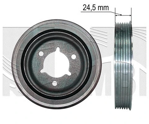 Belt Pulley, crankshaft (87353)
