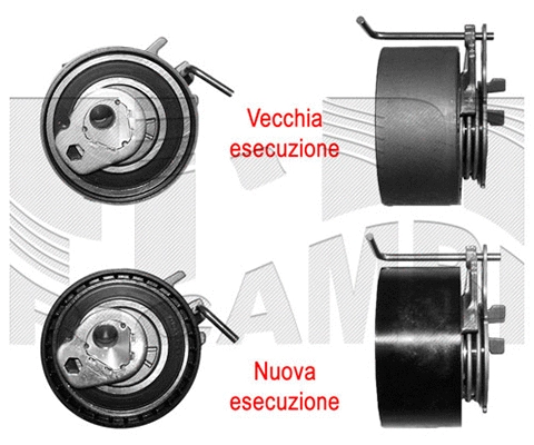 Tensioner Pulley, timing belt (A03532)