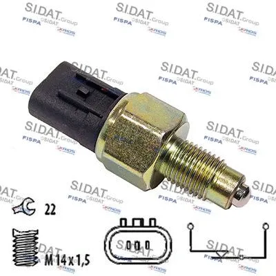 Switch, reverse light (C234205)