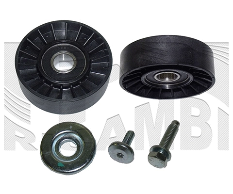 Deflection/Guide Pulley, V-ribbed belt (A01696)
