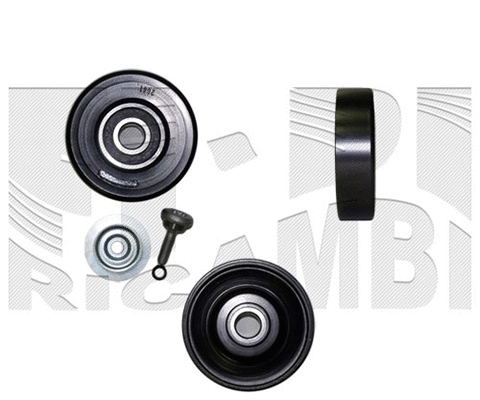 Deflection/Guide Pulley, V-ribbed belt (A07172)