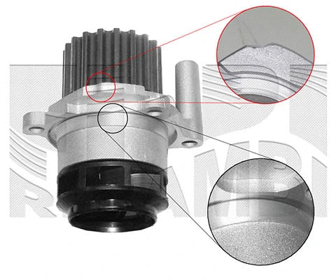 Water Pump, engine cooling (WPA382)