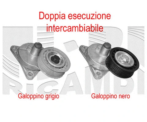 Belt Tensioner, V-ribbed belt (A04520)