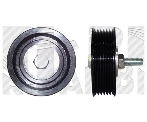 Deflection/Guide Pulley, V-ribbed belt (A07688)