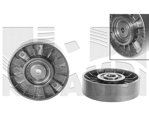 Deflection/Guide Pulley, V-ribbed belt (A03140)