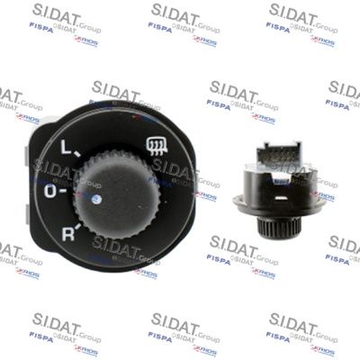 Switch, exterior rearview mirror adjustment (F40341A2)