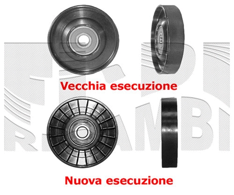 Deflection/Guide Pulley, V-ribbed belt (A02952)