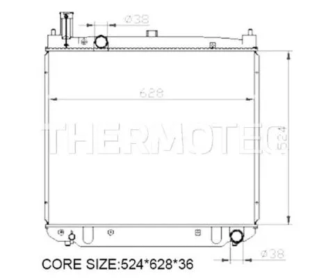 Radiator, engine cooling