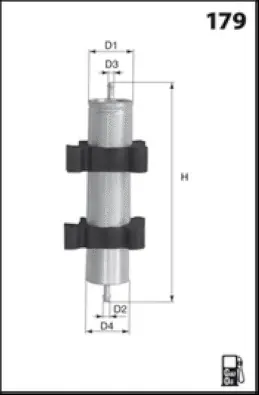 Fuel Filter (M687)