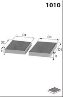 Filter, cabin air (HB225C)