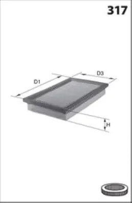 Air Filter (P353)