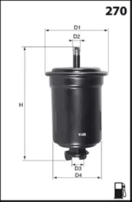 Fuel Filter (E148)