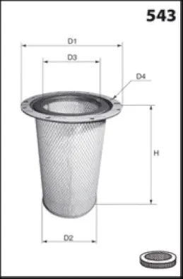 Secondary Air Filter (R995)