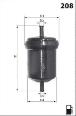 Fuel Filter (E500)