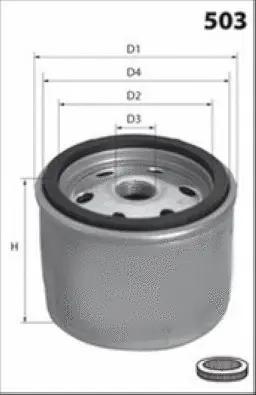 Air Filter, compressor intake (DS002)