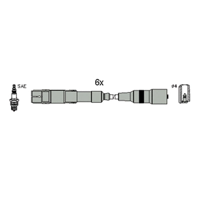 Ignition Cable Kit (134796)