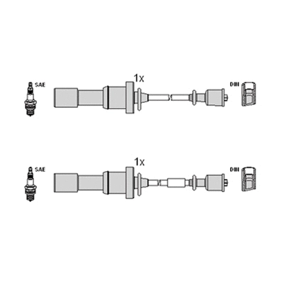 Ignition Cable Kit (134376)